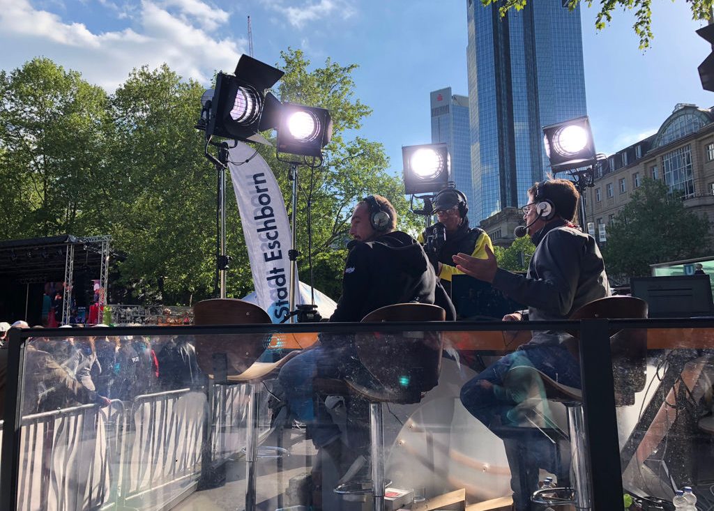 John Degenkolb und Florian Naß kommentieren den Radklassiker Eschborn-Frankfurt