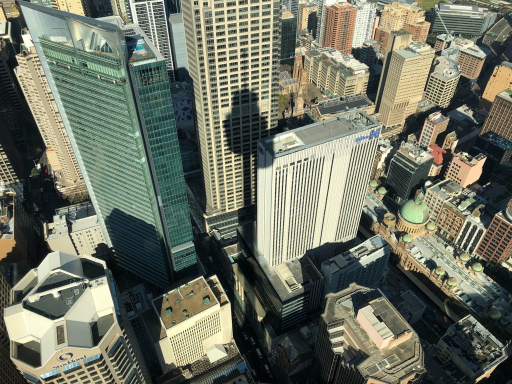 Blick vom Sydney Tower Eye