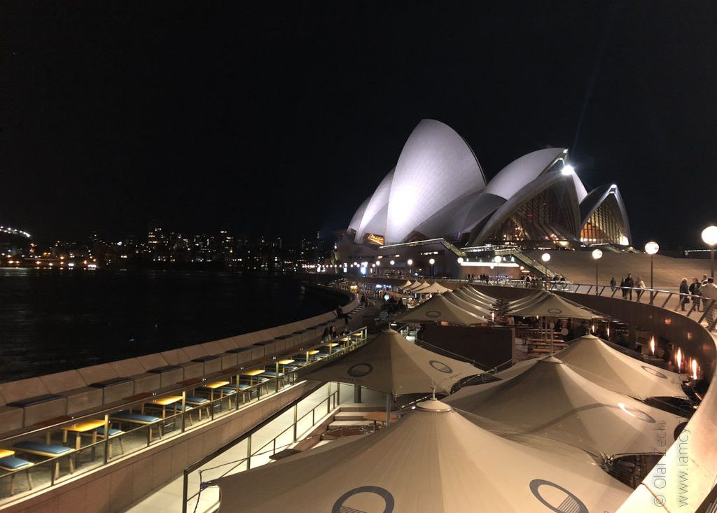 Blick auf das Opernhaus in Sydney