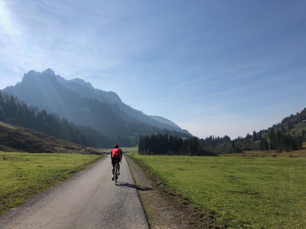 Rennrad Saisonfinale Bodensee: Unterwegs