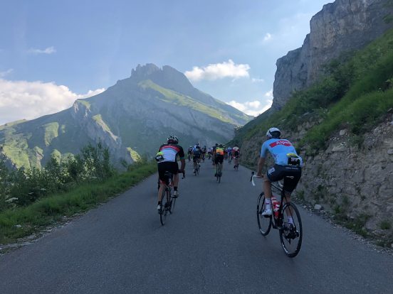 On the way at l'Etape du Tour 2019 - iamcycling