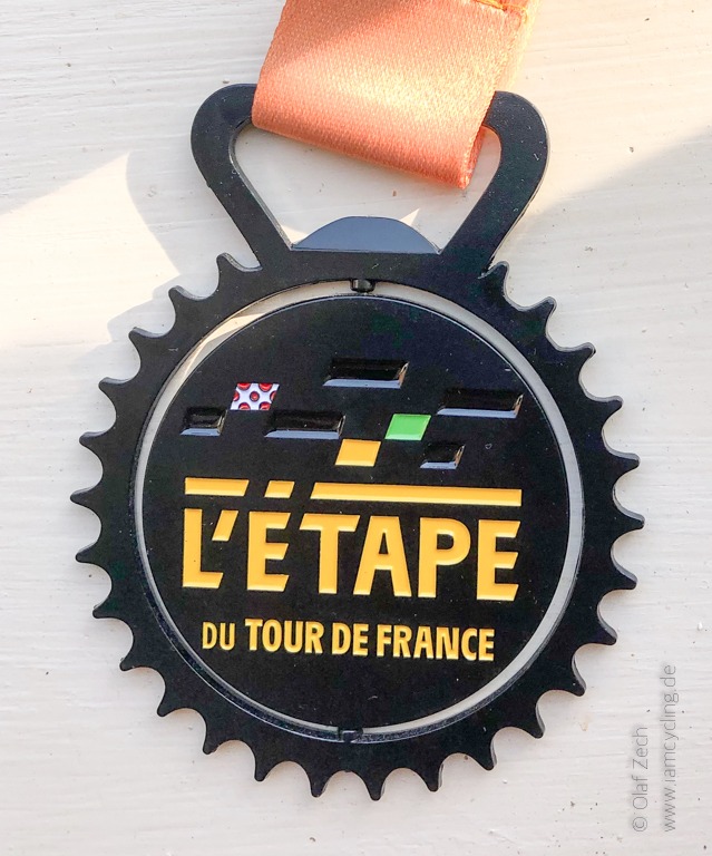 Medaille der l'Etape du Tour 2019 - iamcycling