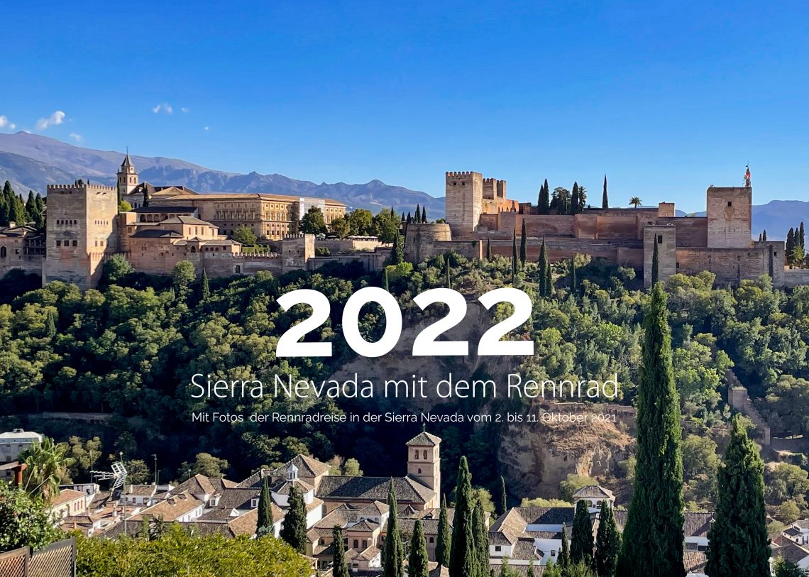 Titelblatt Kalender Sierra Nevada 2022