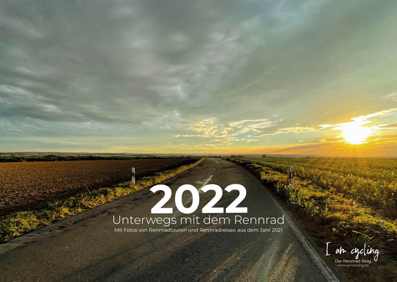 Titelblatt Kalender 2022 - iamcycling.de