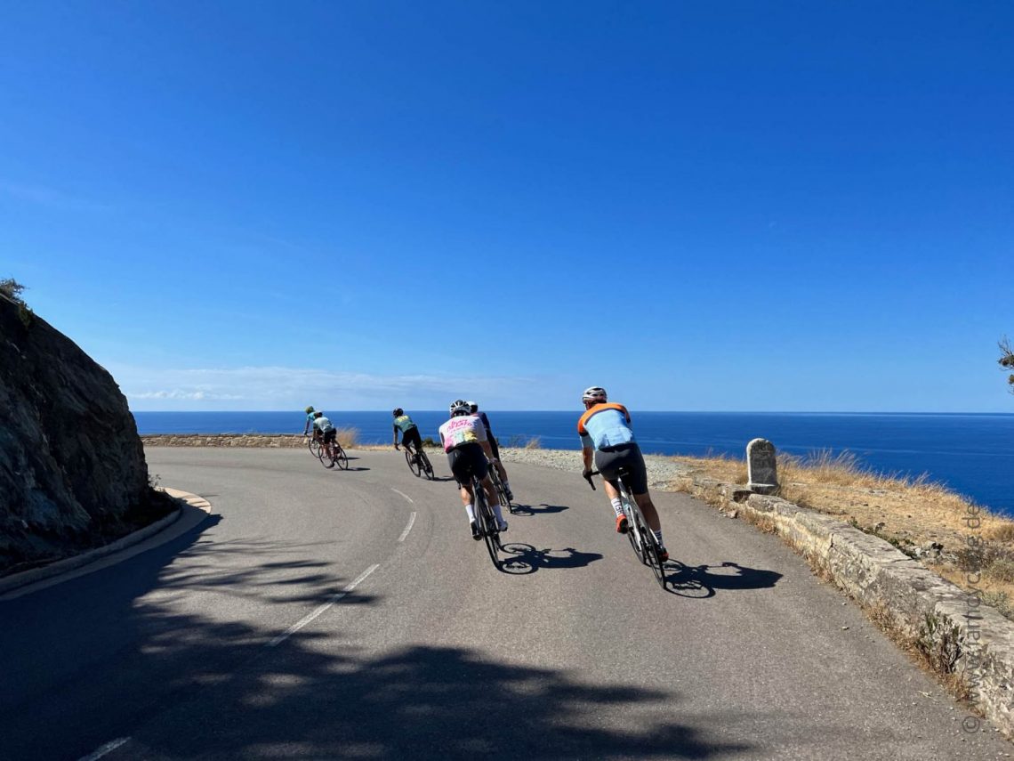Rennradreise Korsika Rundfahrt 2022 - iamcycling.de